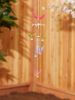 Colorful Butterfly Wind Chime - Outdoor Garden Decor With Rainbow Colors