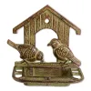Wall Mounted Cast Iron Bird Feeder - Durable Outdoor Bird Feeding Station