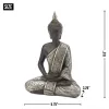 Miniature Sitting Buddha Statue - Small Decorative Buddha Figurine