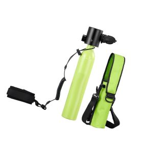 Mini Scuba Tank, 0.5L Portable Diving Tank for Underwater Breathing, Reusable Lung Diving Cylinder up to 10 Minutes Dive Time