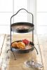 Vineyard 2-Tier Standing Tray