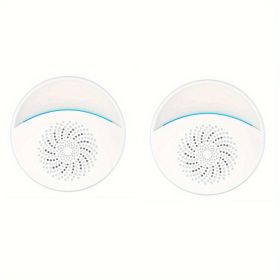 Ultrasonic Variable Frequency Mosquito Repellent; Rat Repellent; Household Children's Radiation-free Repellent; Indoor Repellent; Roach Repellent (Color: White, Quantity: 2pack)
